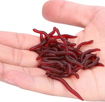 Amazon.co.jp: ZLXHDL ワーム 釣りルアー プラスチックワーム 4Cm